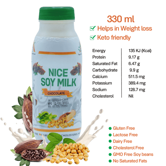 CHOCOLATE SOY MILK - 330ML